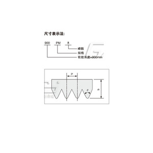 PM型号多楔带系列