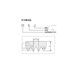 PL型号多楔带系列