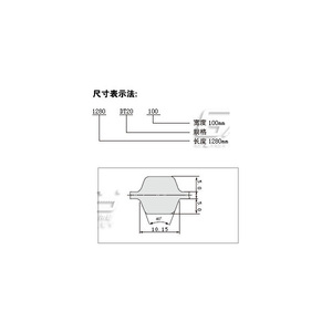 D T20型号双面齿同步带系列