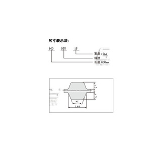 D T5型号双面齿同步带系列
